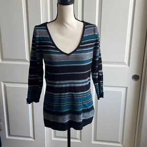 🌟NEW VENUS Striped Sweater Size XL